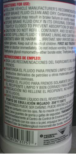 Wagner Dot 5.1 SEVEREDUTY Brake Fluid, 32 oz; 946 ml customer photo 2