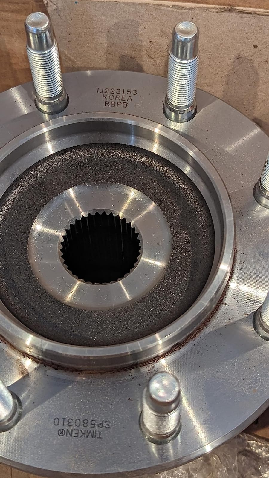 TIMKEN SP580310 Preset, Greased and Pre-Sealed Wheel Bearing and Hub Assembly customer photo 1