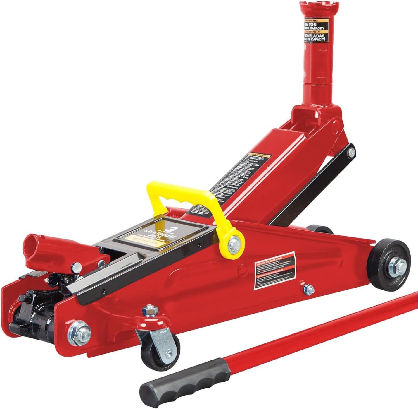 BIG RED T83006 Torin Hydraulic Trolley Service/Floor Jack with Extra Saddle: 3 Ton (6,000 lb) Capacity customer photo 2