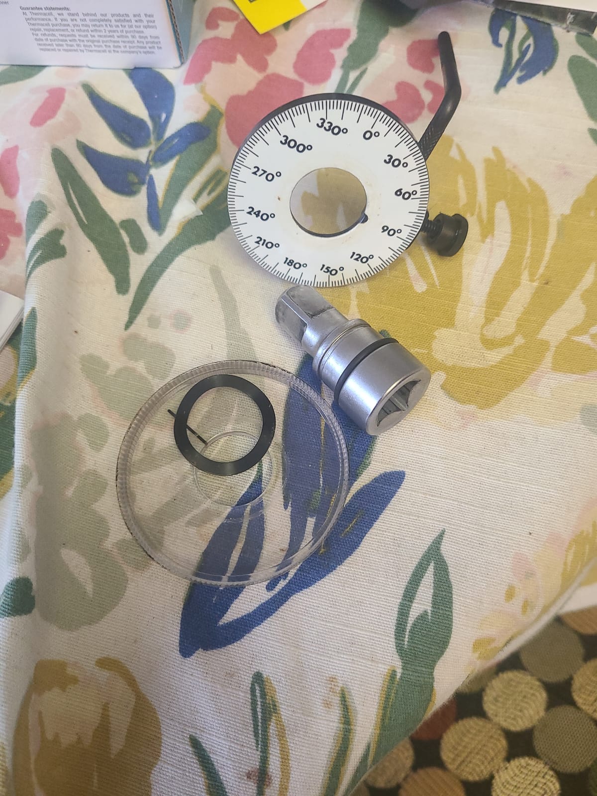 OTC 4554 Torque Angle Gauge with Male and Female 1/2