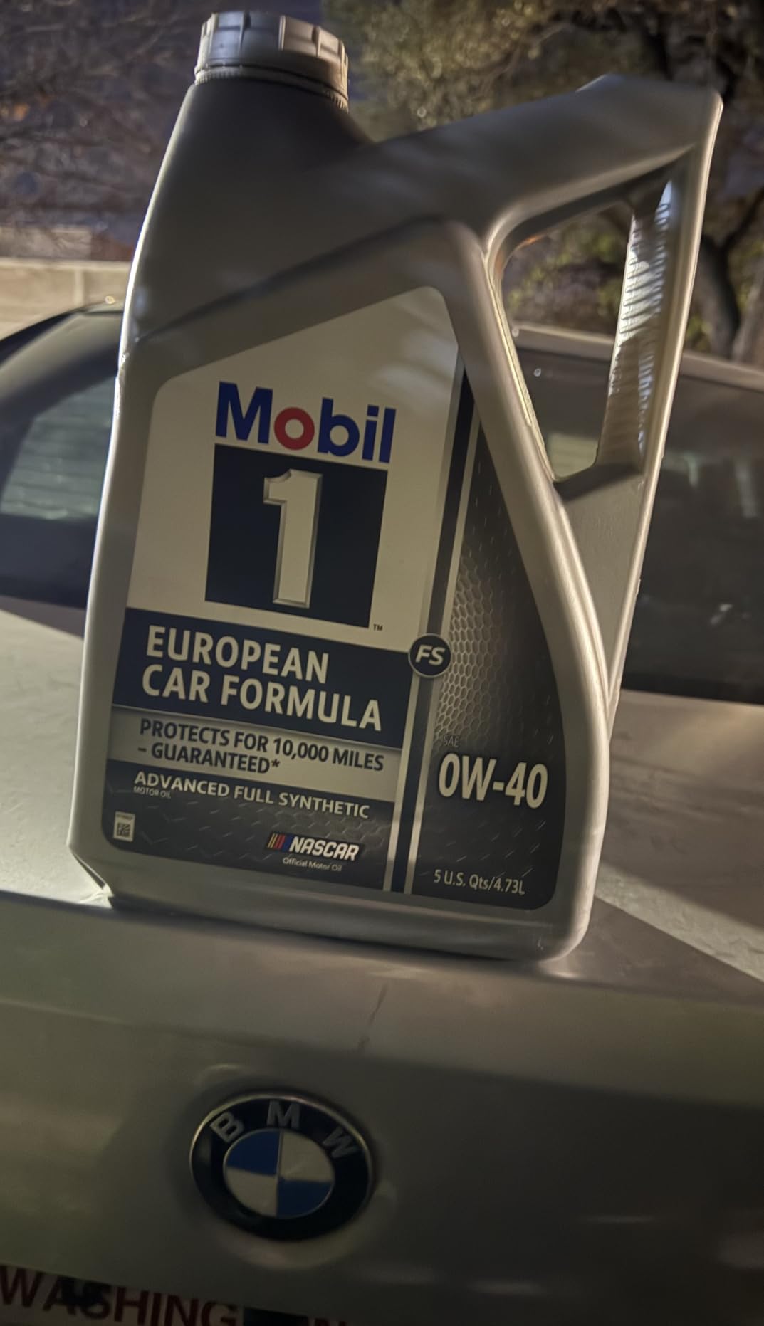 Mobil 1 European Car Formula Full Synthetic Motor Oil 0W-40, 5 Quart | OEM Approved | Turbocharger Protection | Triple Action Formula customer photo 1