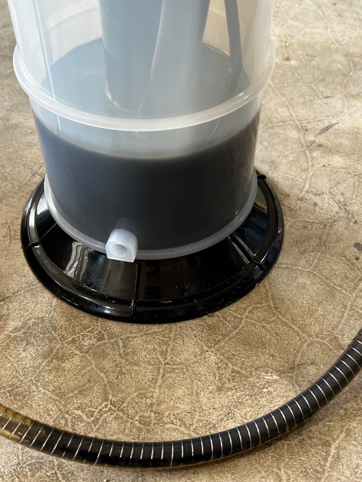 OEMTOOLS Pneumatic/Manual Fluid Extractor, 6L Oil Extractor Pump, 5ft Hose customer photo 2