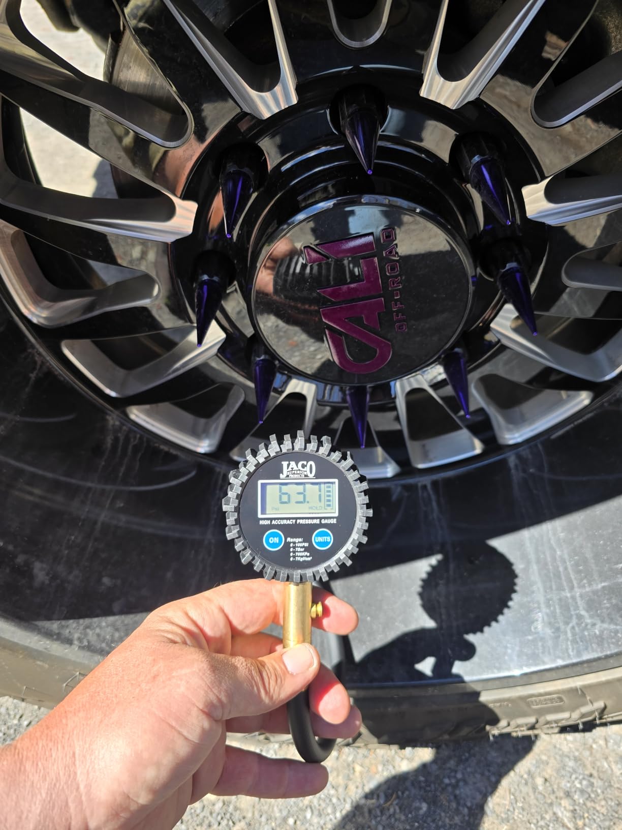 JACO ElitePro Digital Tire Pressure Gauge - Professional Accuracy - 100 PSI customer photo 2