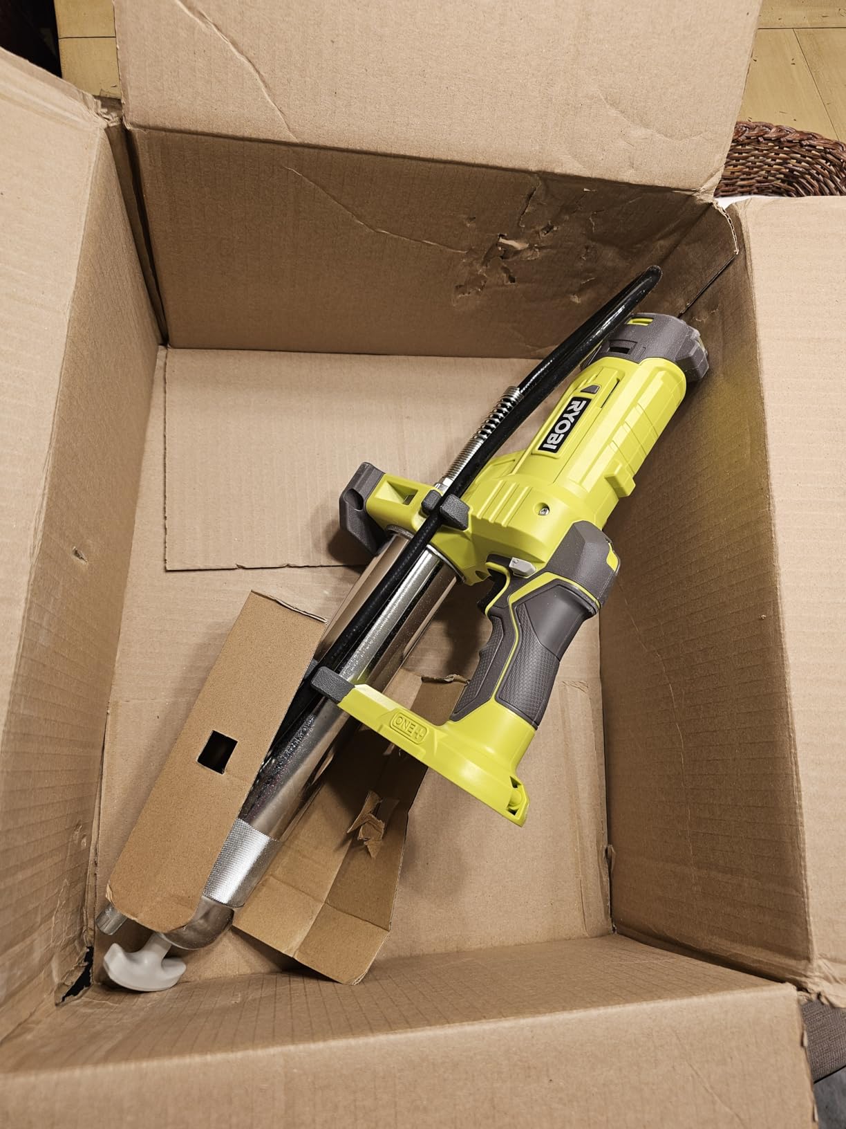 Ryobi 18V Volt Cordless Grease Gun P3410 (Tool-Only) customer photo 1
