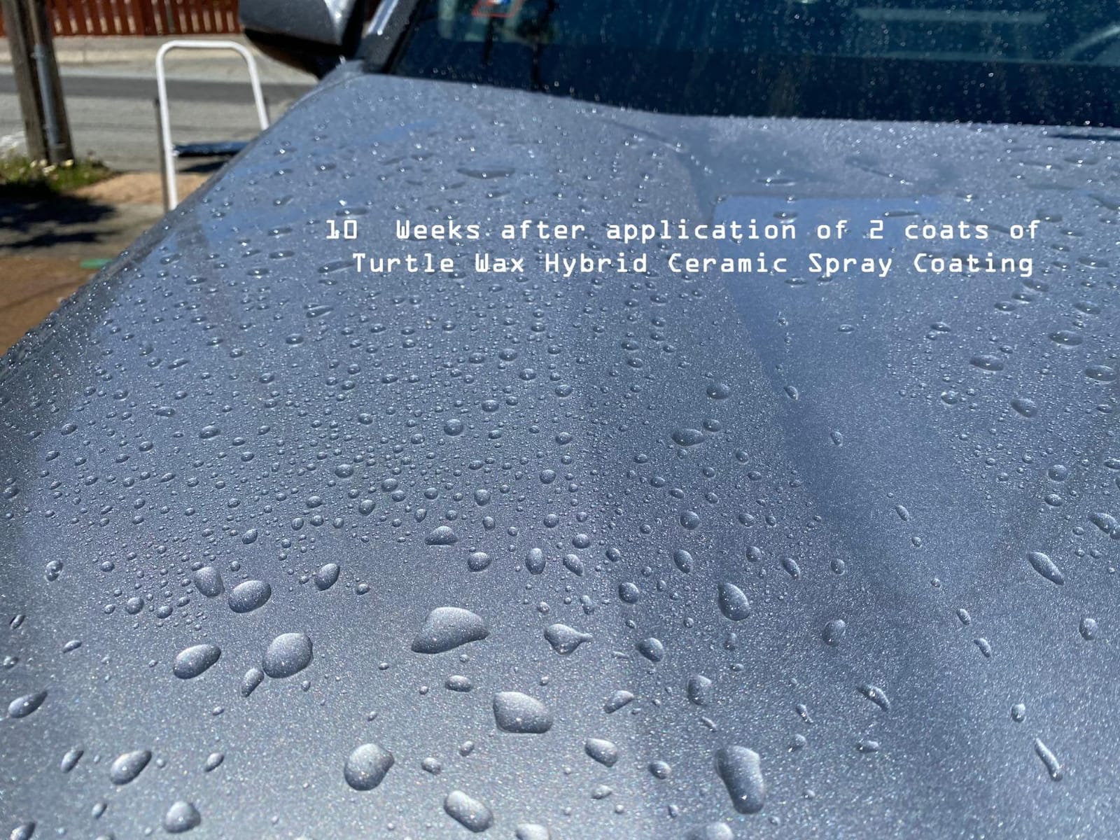 Turtle Wax Hybrid Solutions Ceramic Spray Wax Coating, 16 oz (Pack of 1) | High Shine Car Wax, Offers Durable Paint Protection, Extreme Water Beading Action, Safe for Glass, Wheels, Trim & More customer photo 2
