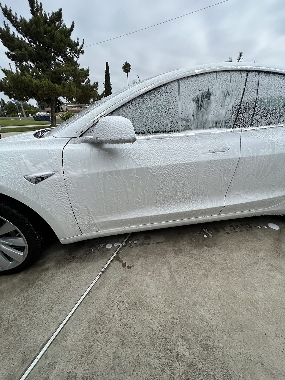 KOCHCHEMIE Gentle Snow Foam - pH Neutral Pre-Cleaning; Works With Foam Cannons & Sprayers; Manual Washing Shampoo; Safe on Existing Wax & Sealed Surfaces; Unique Cherry Fragrance (1 Liter) customer photo 1