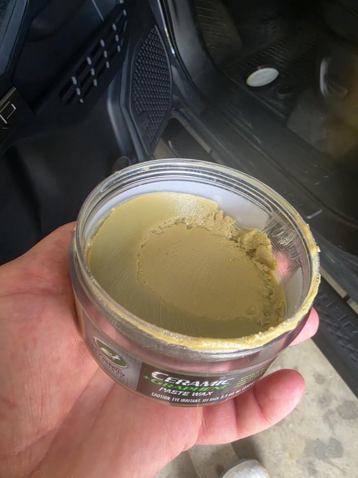 Turtle Wax Hybrid Solutions Ceramic Graphene Paste Wax, 5.5 oz. | High Gloss Shine Car Wax, Ceramic Coating Paint Protection & Extreme Water Beading, Safe for Glass, Wheels, Trim & More customer photo 2