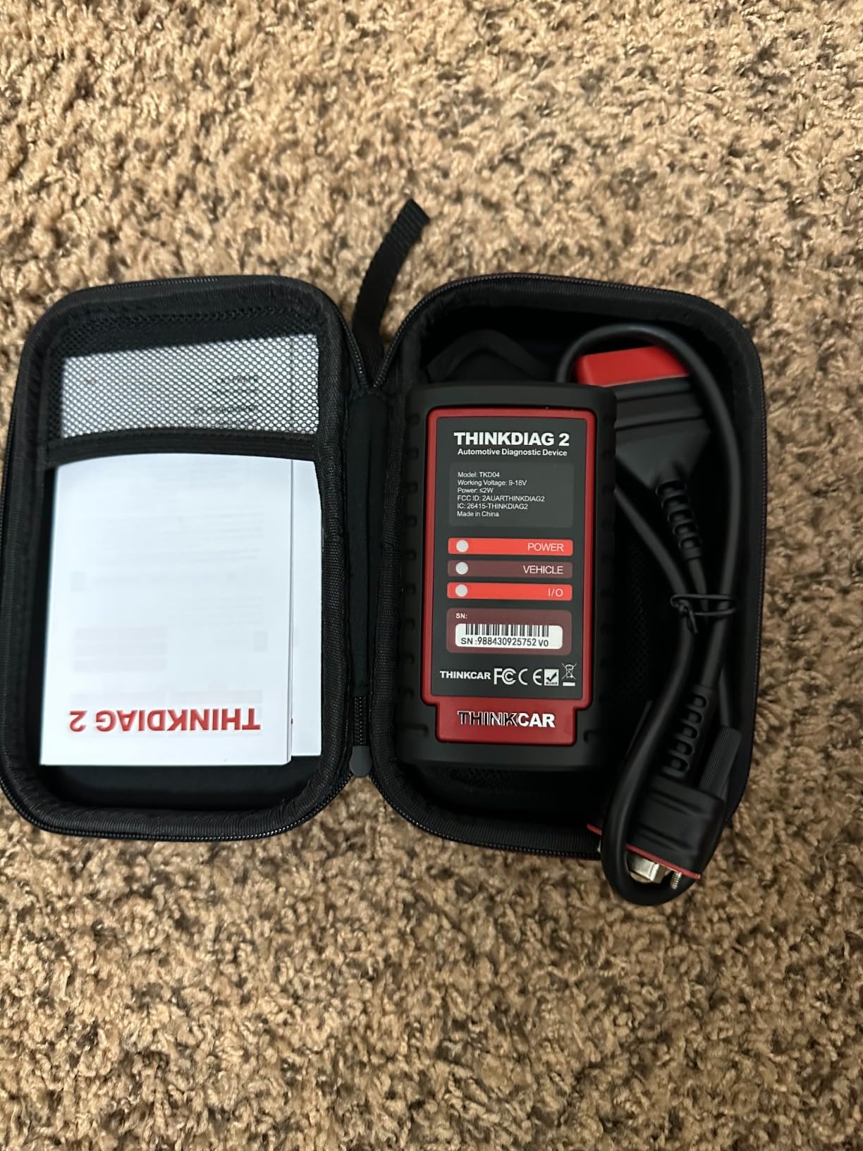 Thinkdiag2 All System Bidirectional OBD2 Diagnostic Scanner for iOS & Android, THINKCAR Bluetooth Scan Tool with CAN-FD Protocol, 15+ Reset Functions, ECU Code, Active Test, AutoVIN, 1 Year Update customer photo 2