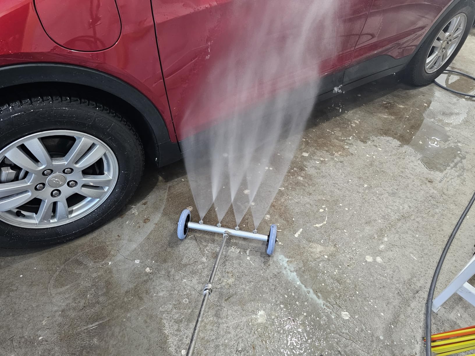 RIDGE WASHER Pressure Washer Undercarriage Cleaner, with Foam Cannon | 16 Inch Undercarriage Washer, Under Car Cleaner with Straight Extension Wand, 4000 PSI customer photo 1