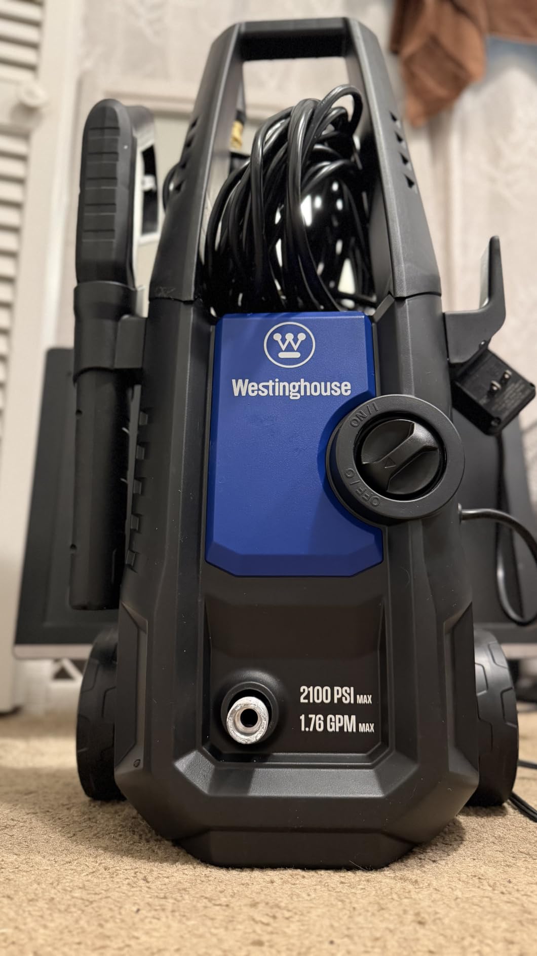 Westinghouse ePX3050 Electric Pressure Washer, 2100 Max PSI 1.76 Max GPM with Foam Cannon and Turbo Nozzle, for Cars/Fences/Driveways/Home/Patios customer photo 2